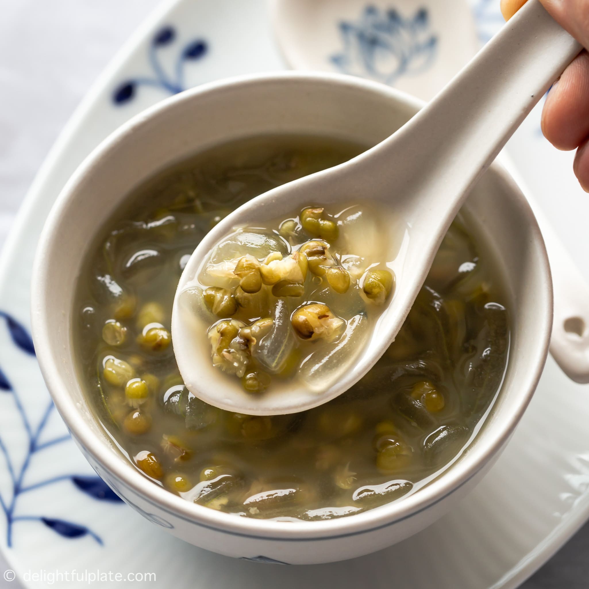 Vegan Vietnamese Mung Bean Sweet Soup Recipe