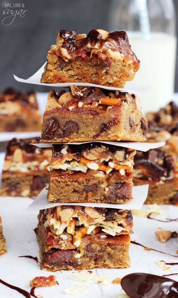 Bacon Beer and Potato Chip Cookie Bars: The Ultimate Sweet & Savory Dessert Experience