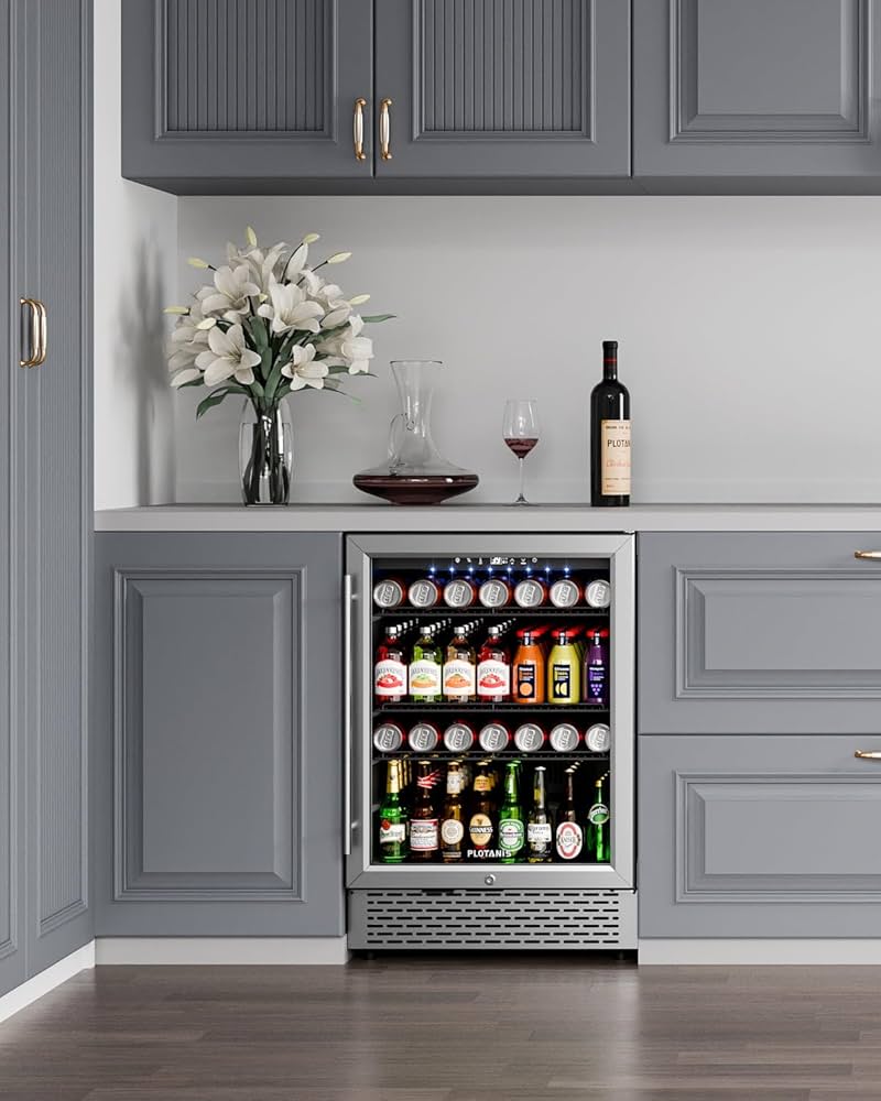 Affordable Under Cabinet Beverage Refrigerator for 2024: Perfect for Home Bars and Kitchens