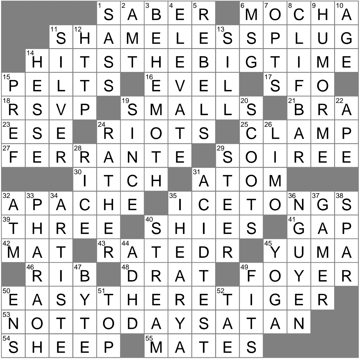 What's the Fancy Party Appetizer? Solve the Crossword Puzzle Clue