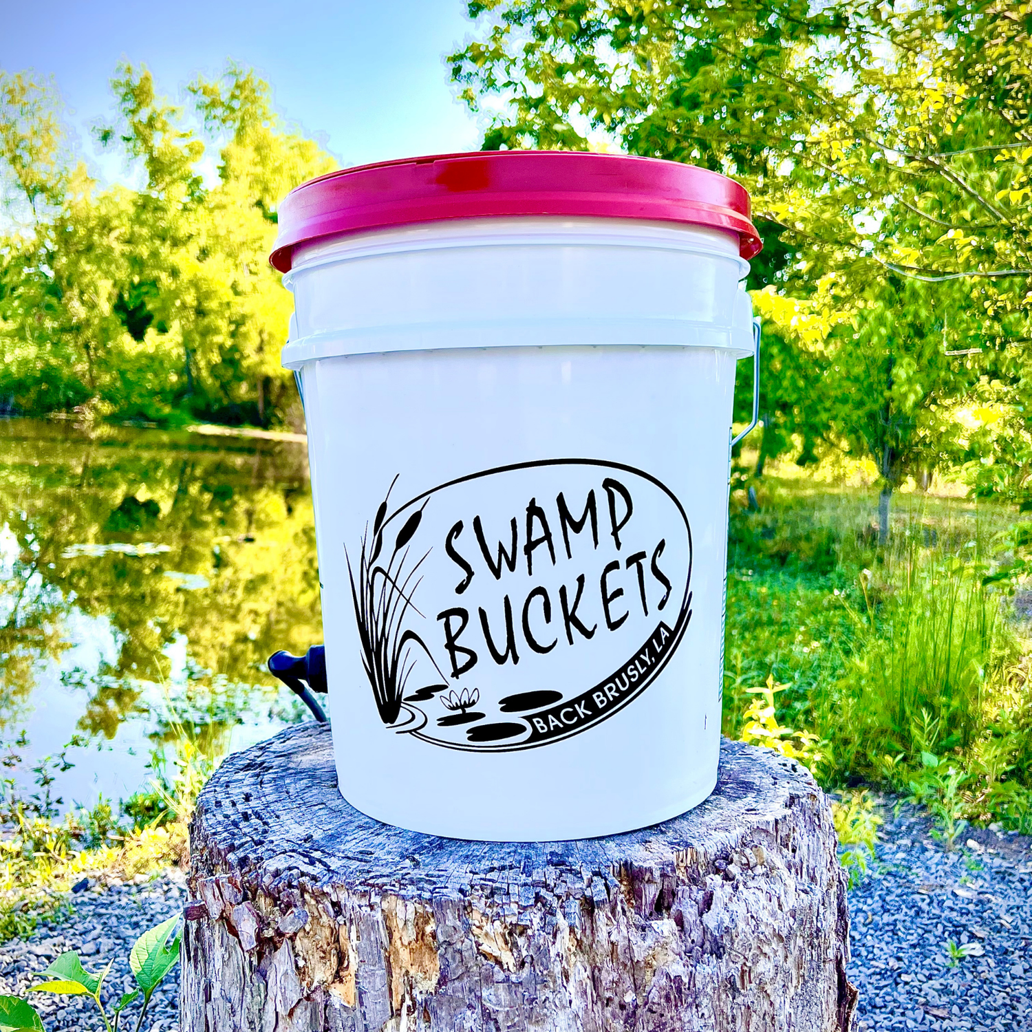 The Original Swamp Bucket Seafood Boiler: Ideal for Crawfish, Shrimp, and Crabs