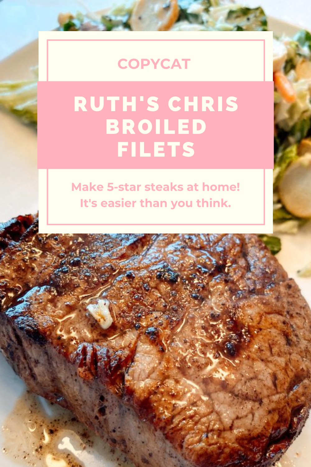 Home Cooking Made Easy: Best Copycat Recipes Ruth Chris Style