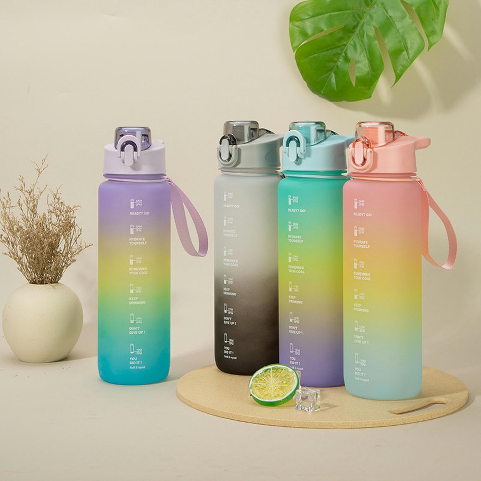 Top Gradient Beverage Bottles: Perfect for On-the-Go Hydration