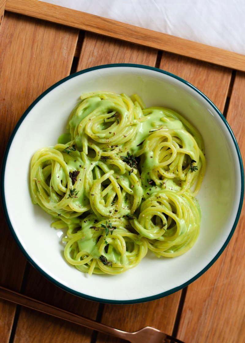 New Recipe Pasta with Creamy Kale Sauce