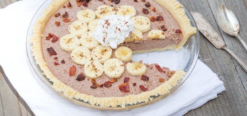 Bacon and Caramelized Banana Pie