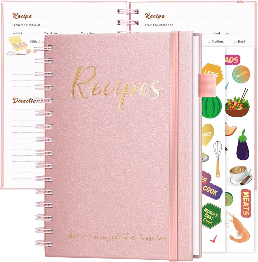 Create Your Own Recipe Collection with a Blank Recipe Book