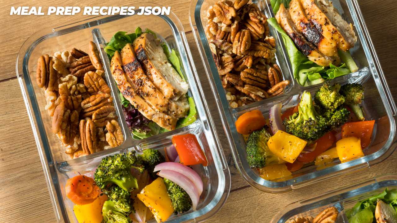 meal prep recipes json