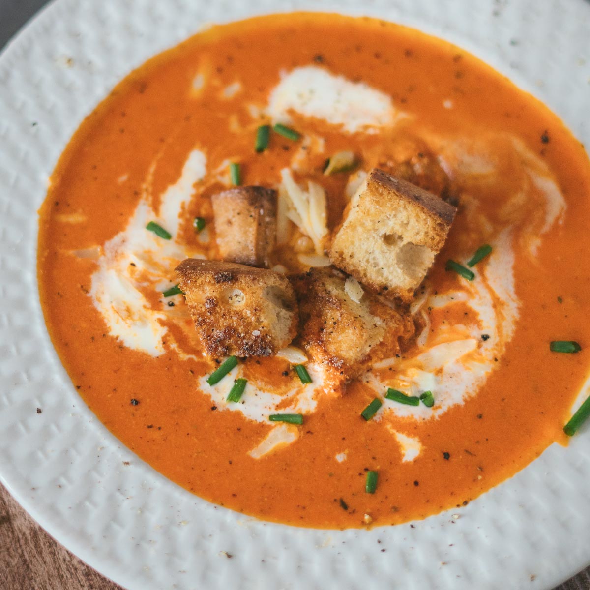 Spicy and Cheesy: Red Pepper Gouda Soup Done Right