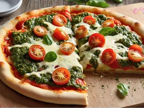 Chimichurri tomato pizza recipe, easy and delicious to make at home!