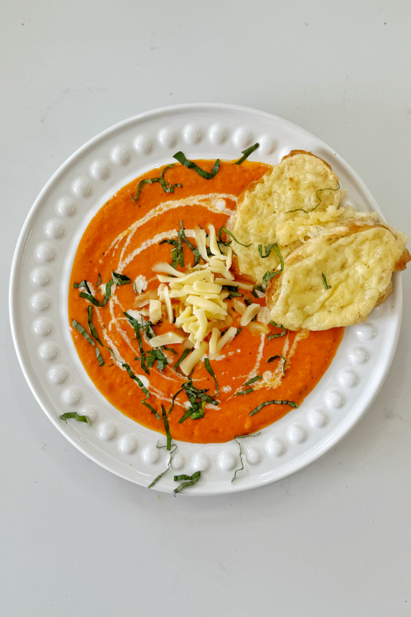 Spicy and Cheesy: Red Pepper Gouda Soup Done Right