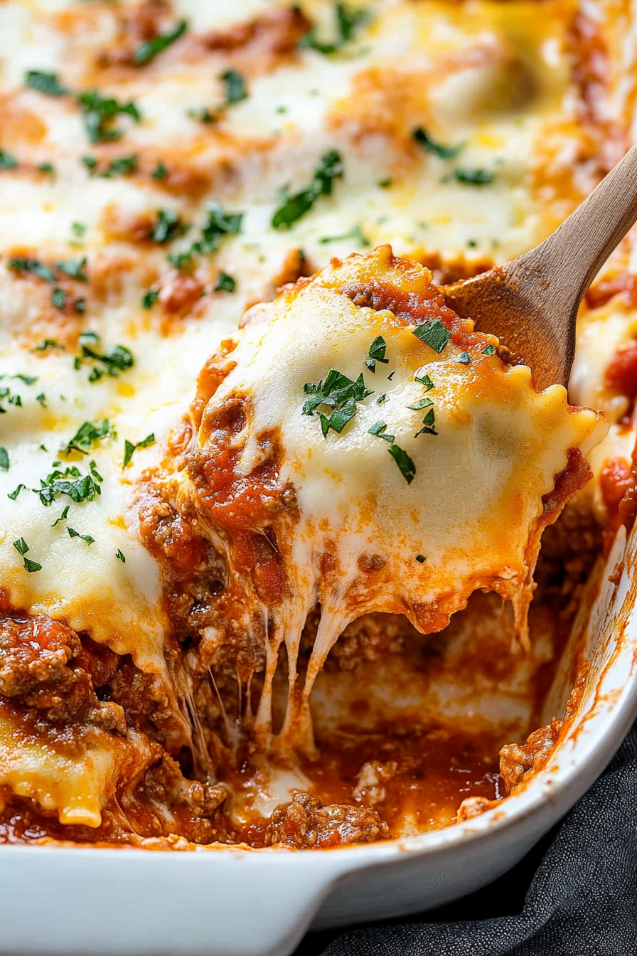 Million Dollar Ravioli Casserole: The Best Family Dinner Idea