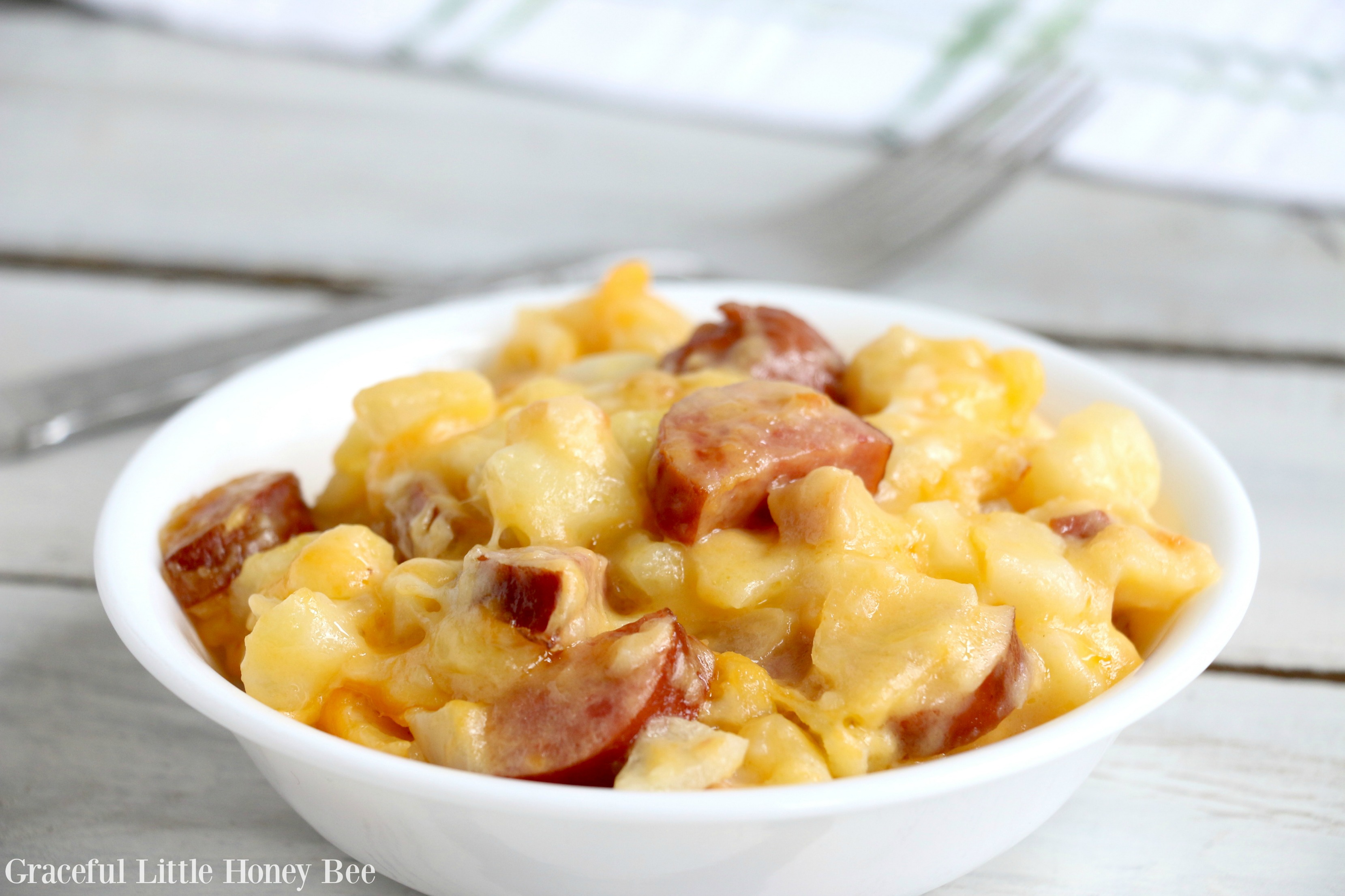 Make Delicious Slow Cooker Sausage and Potato Casserole Tonight