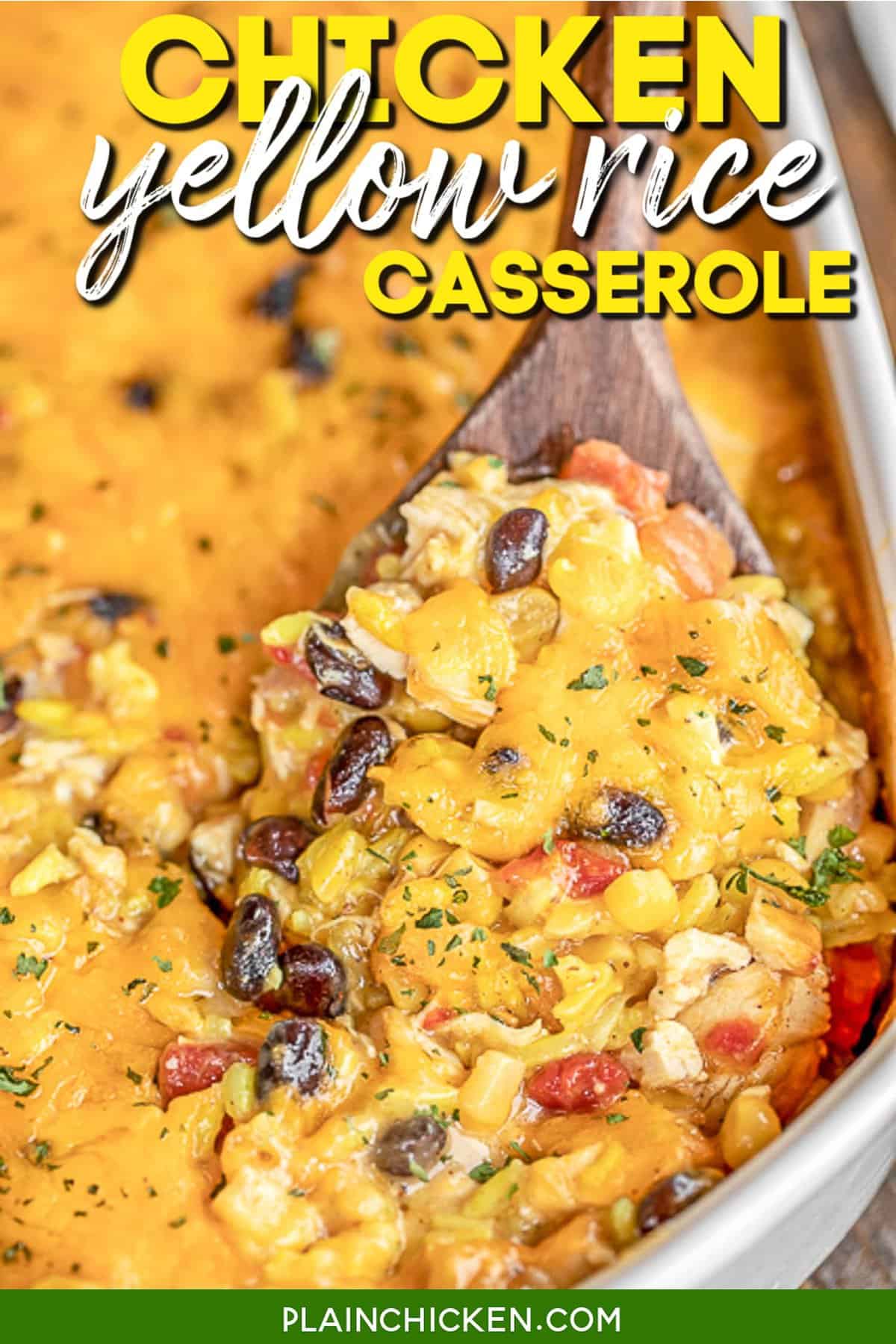 Easy Chicken and Yellow Rice Casserole Recipe: A Quick Dinner