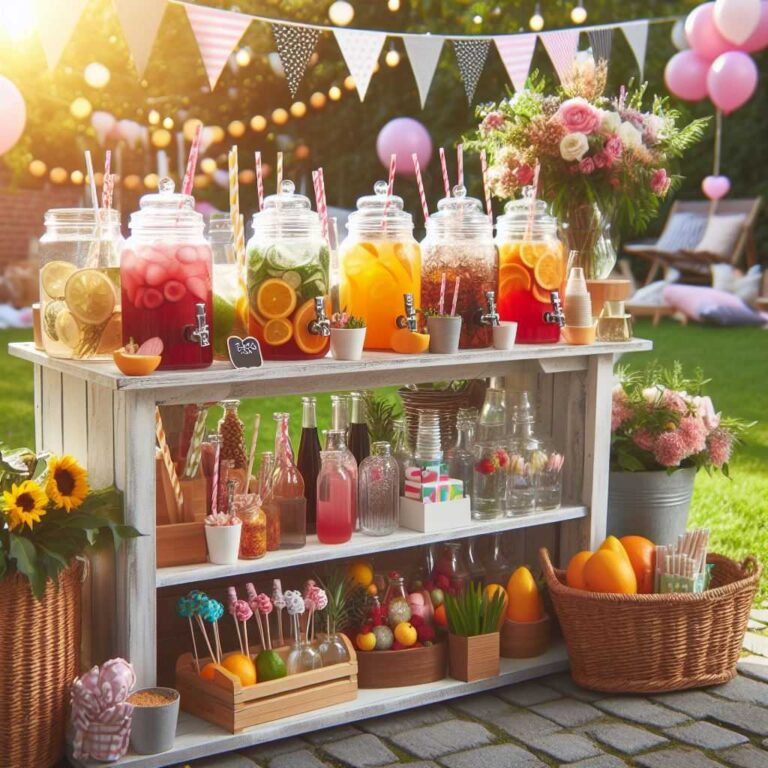 Outdoor Beverage Center Kit -  Perfect for Backyard Parties