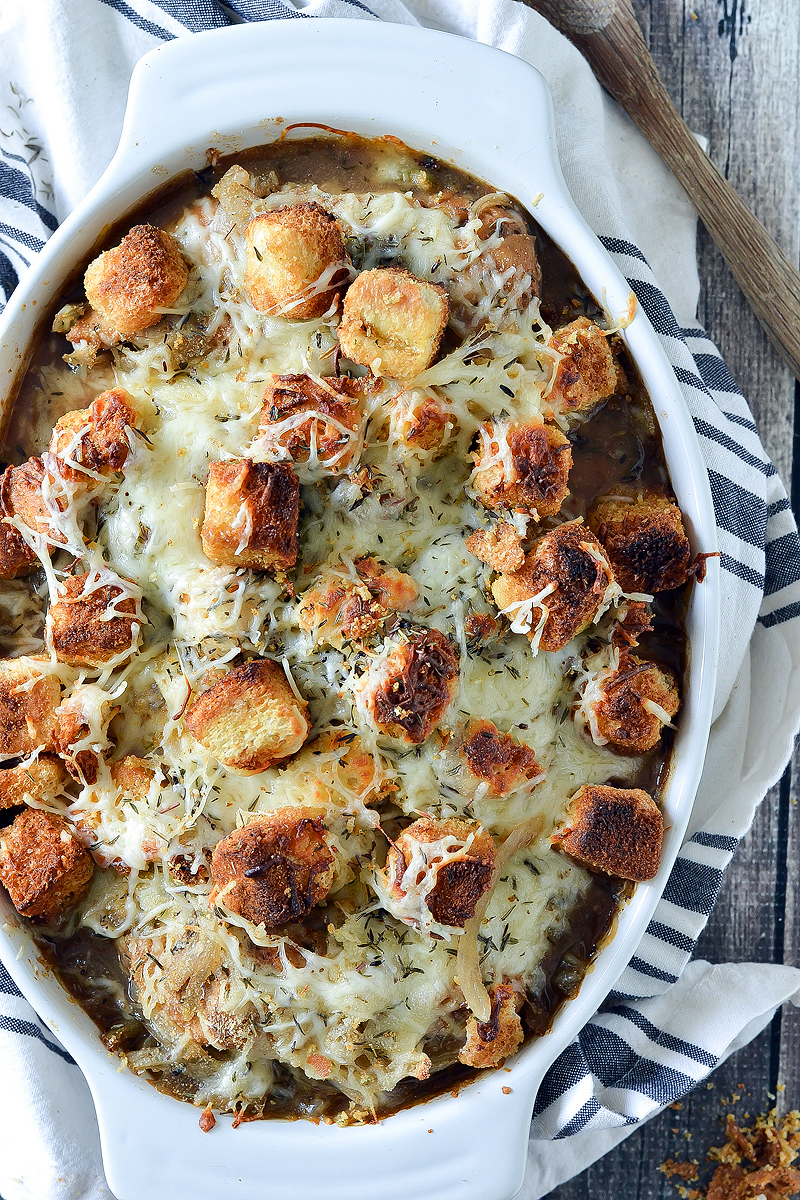 Make Delicious Chicken French Onion Soup in a Slow Cooker