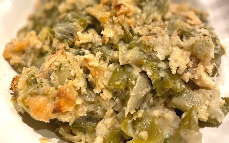 How to Make the Best Green Bean Artichoke Casserole Ever