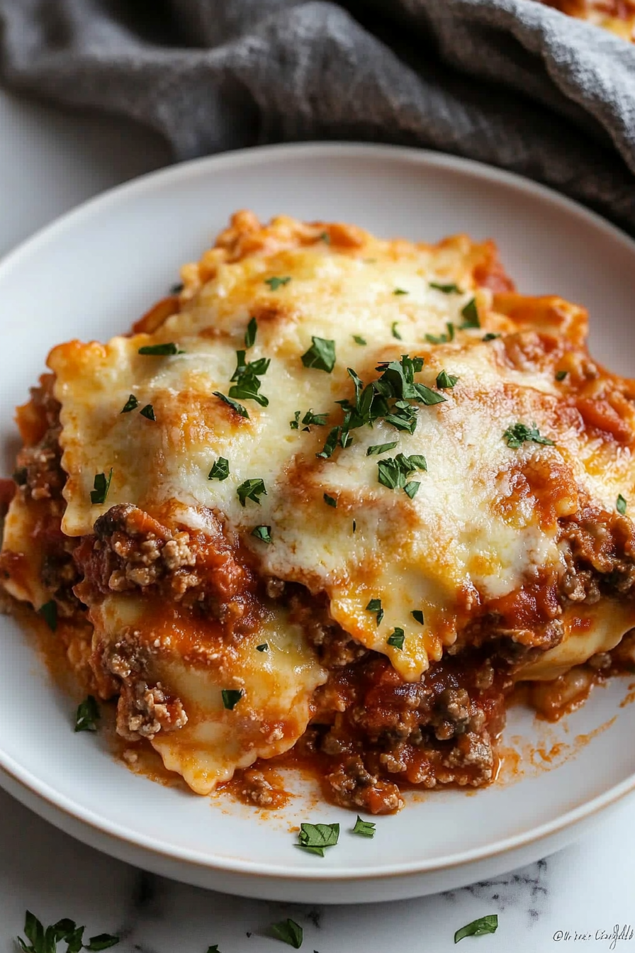 Million Dollar Ravioli Casserole: The Best Family Dinner Idea