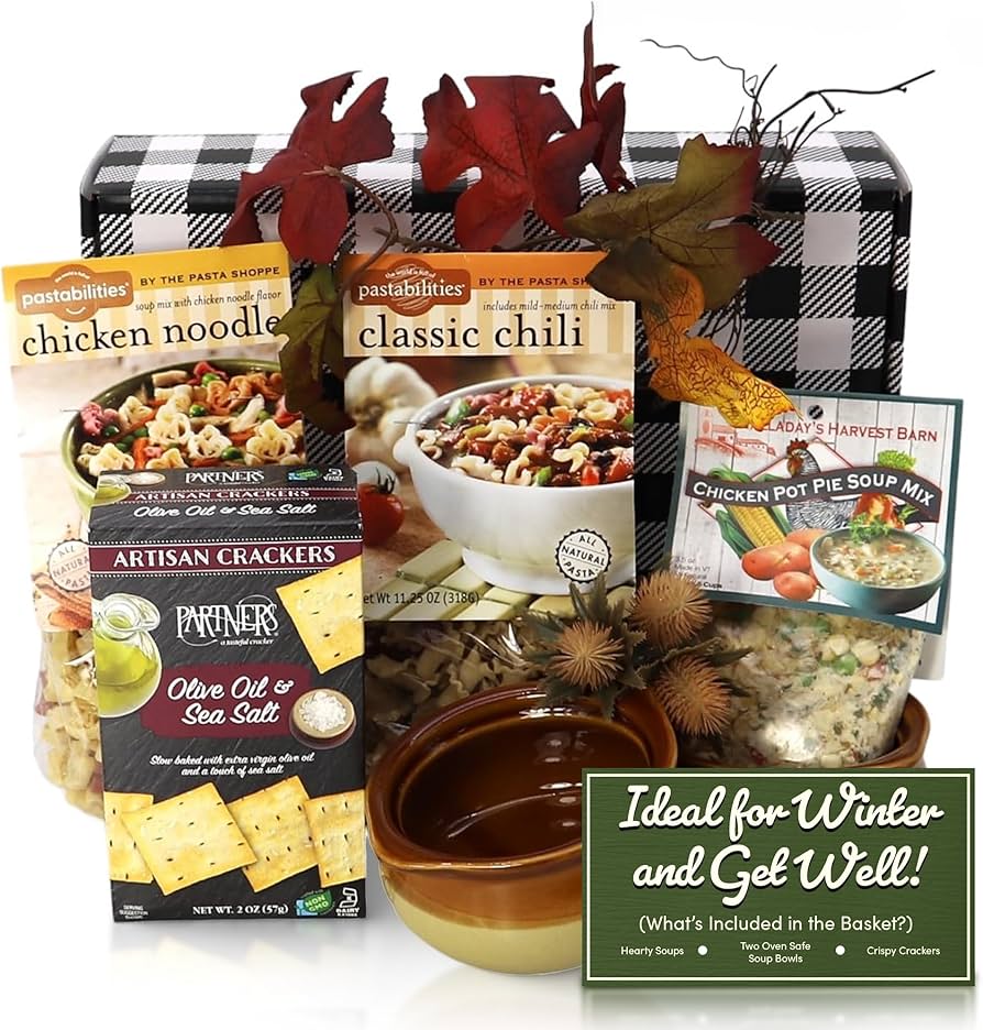 Warm Up Their Day with Cozy Soup Gift Baskets