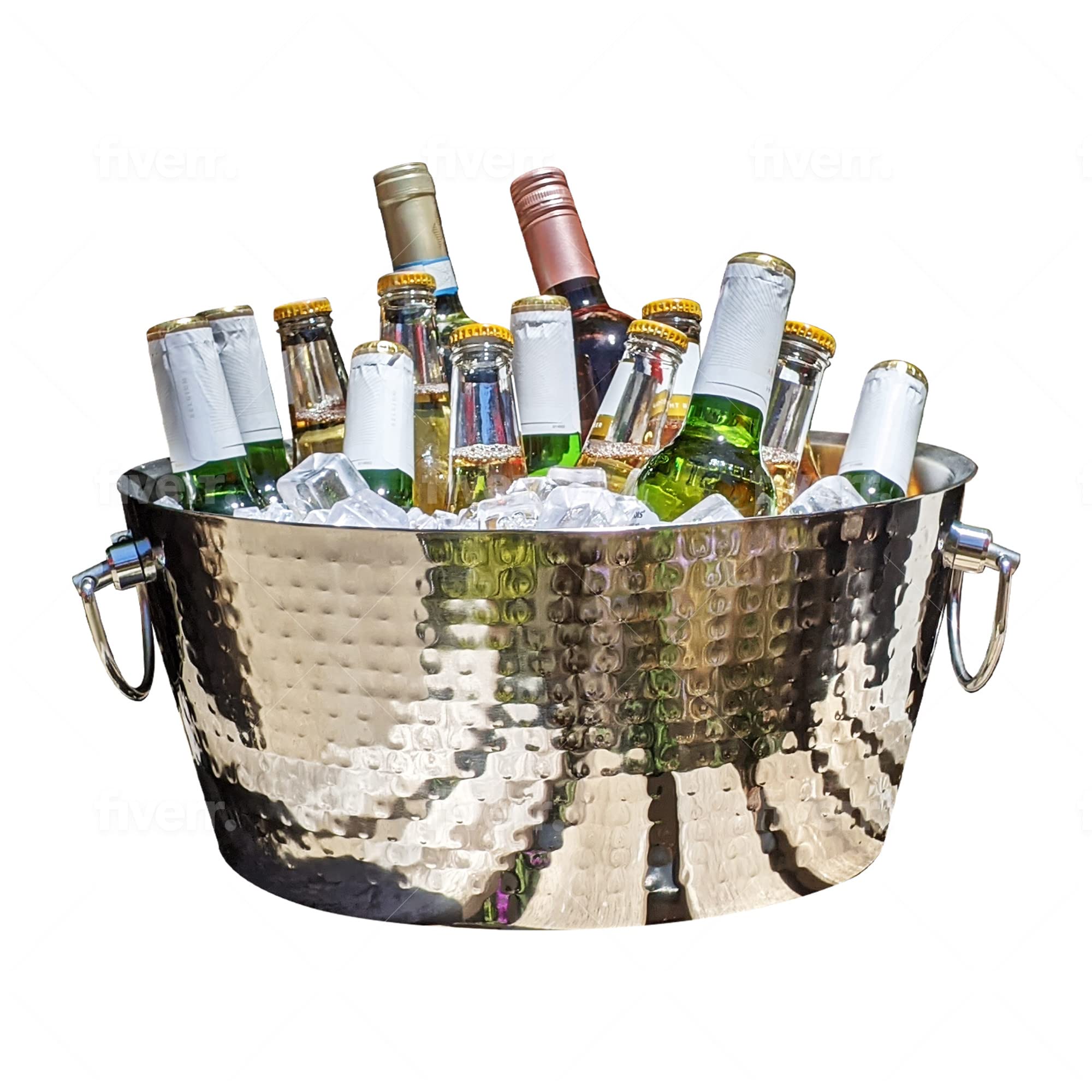 Upgrade Your Party with Beverage Tub Hammered