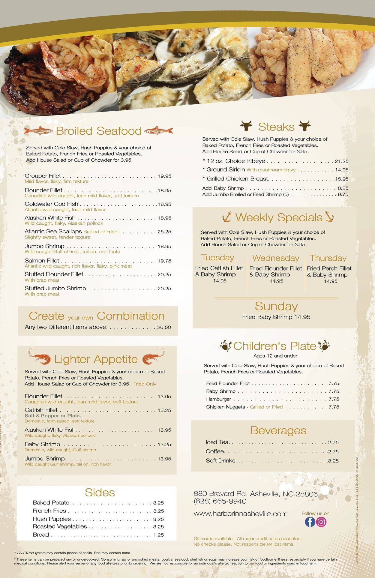 Hungry? Explore the Harbor Inn Seafood Menu for Delicious Options!