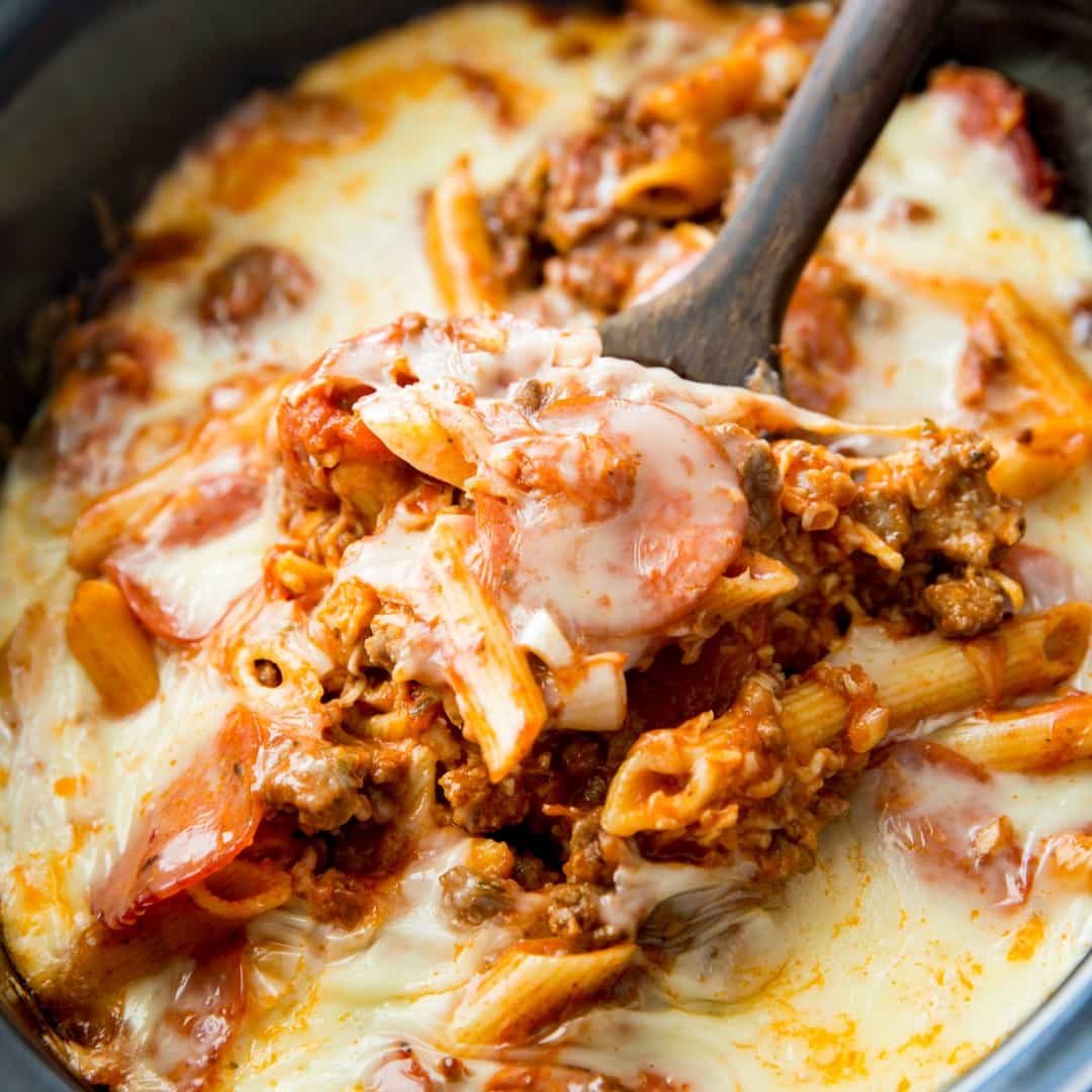 Try This Pizza Casserole in the Crockpot (Dinner Will Be Ready When You Get Home)