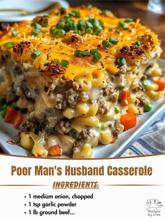 Make a Delicious Poor Man Husband Casserole Tonight