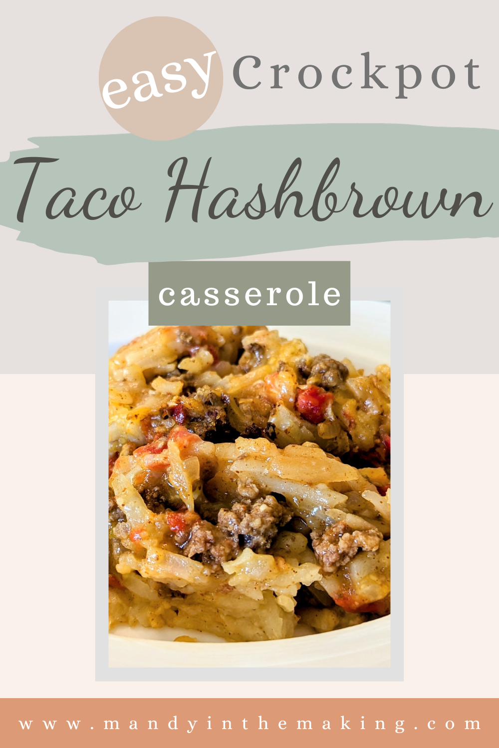 How to Make Taco Hashbrown Casserole Crockpot: A Step-by-Step Guide.