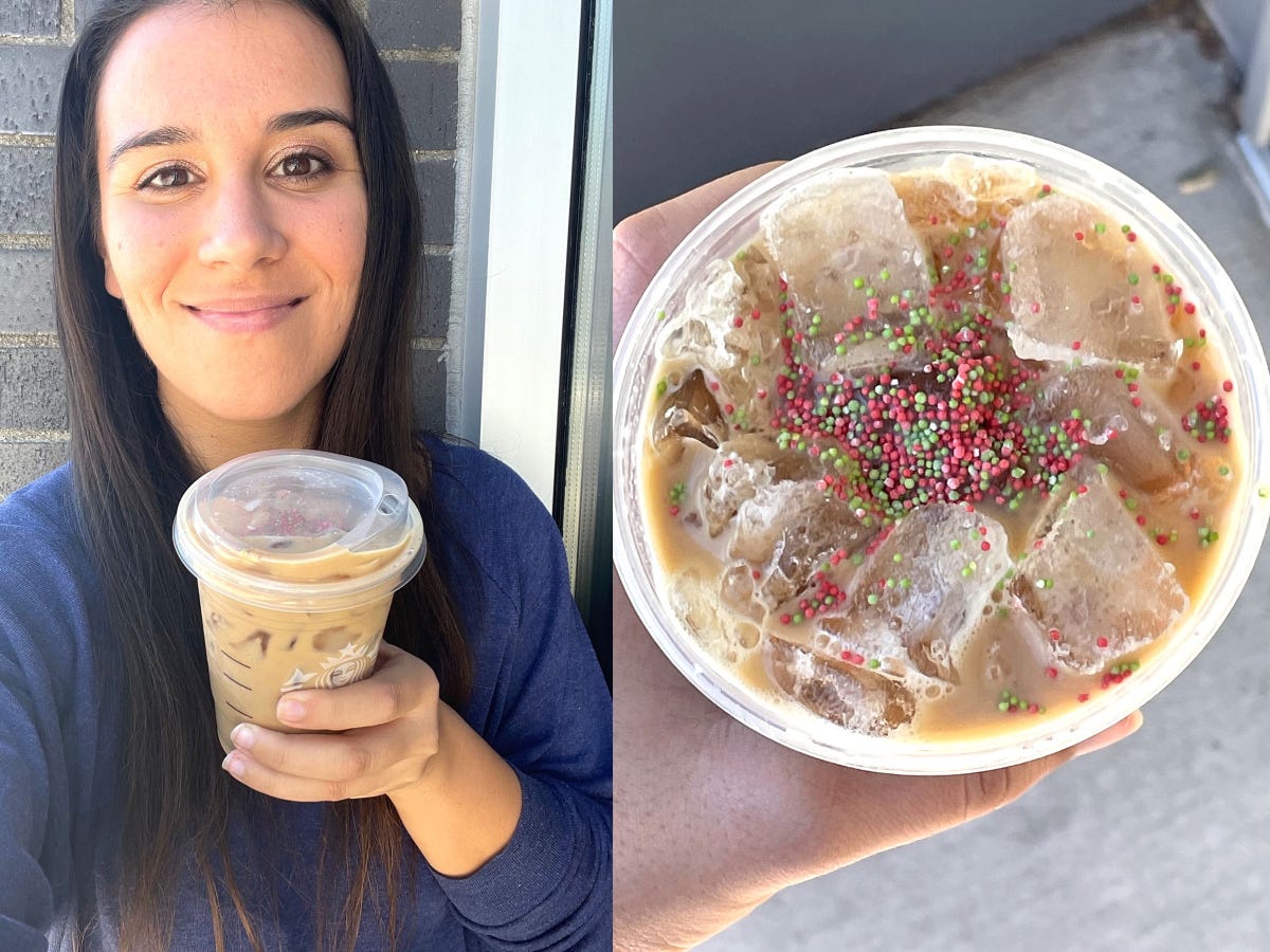 Starbucks Holiday Drinks: Trying the Sugar Cookie Latte