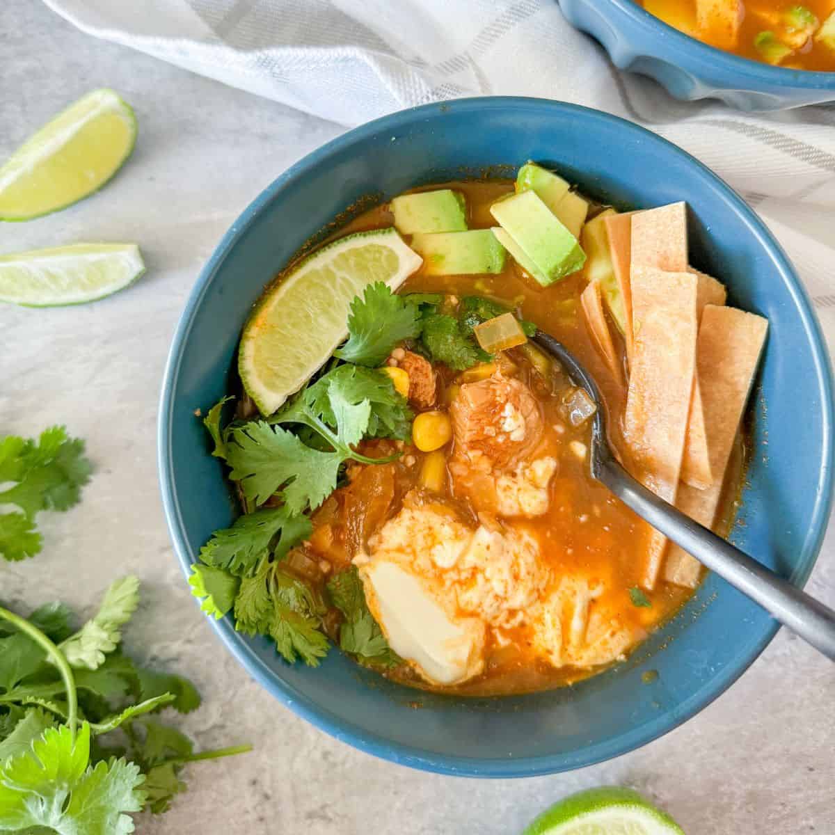 Easy Simple Chicken Tortilla Soup Low Sodium Recipe A Quick Guide for Healthy Eating